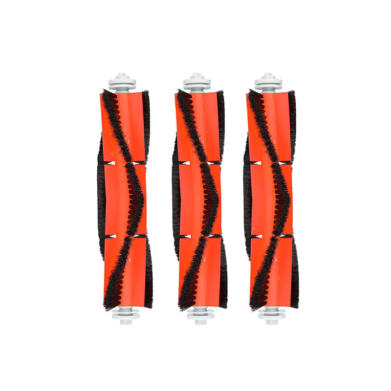 Main Brush for Xiaomi 1 2 1S Gen SDJQR01RR SDJQR02RR SDJQR03RR Robot Vacuum Cleaner Washable Parts For Mi Robot Gen1 Gen2 Gen1S: 3 piece