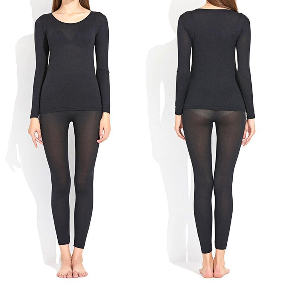 Termostatiska termounderkläder för kvinnor män lätt vinterelastiska termounderkläder varma f dam långa för manliga set  a8 q 9