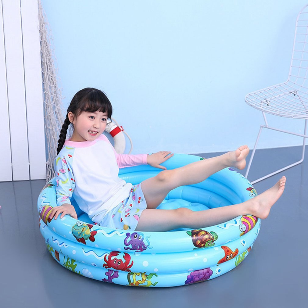 Children's inflatable pool baby swimming pool splashing fishing pool ocean ball pool round inflatable swimming pool
