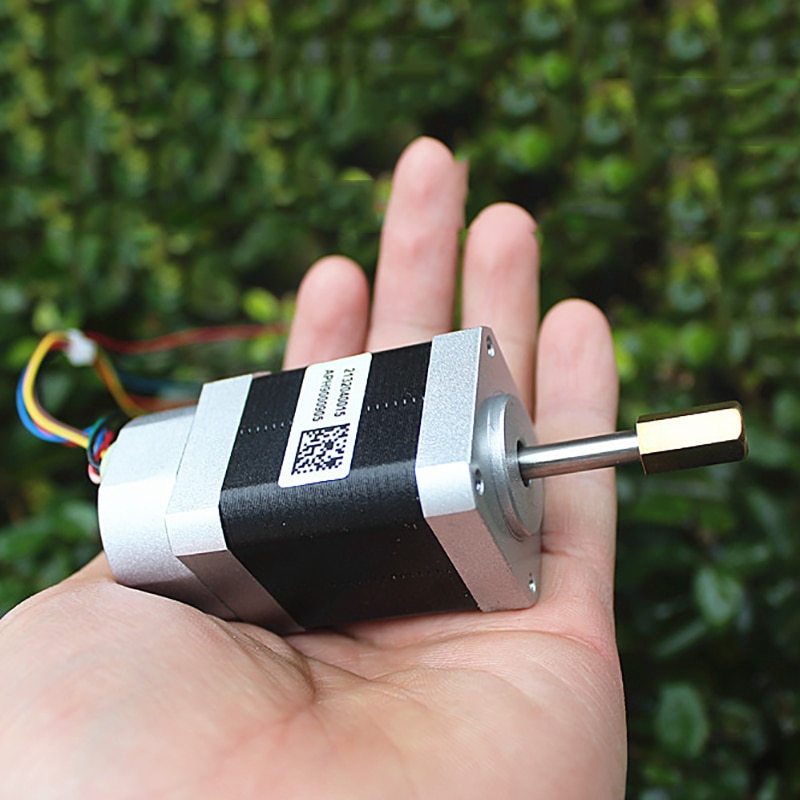 1.8 Degree 35MM 2-Phase 4-Wire Tiny Precision Stepper Motor Stepping Motor 33mm long shaft Hall Encoder 3D Printer CNC Robot