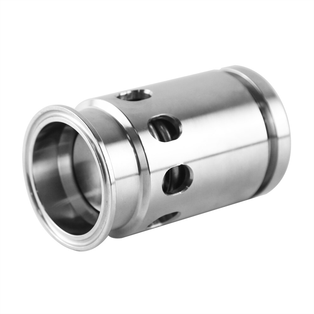 38mm Tri Clamp Ferrule OD 50.5mm Pressure Relief Safety Valve 0.2 mpa Sanitary SUS 304 Stainless Steel Beer Brew Fermenter