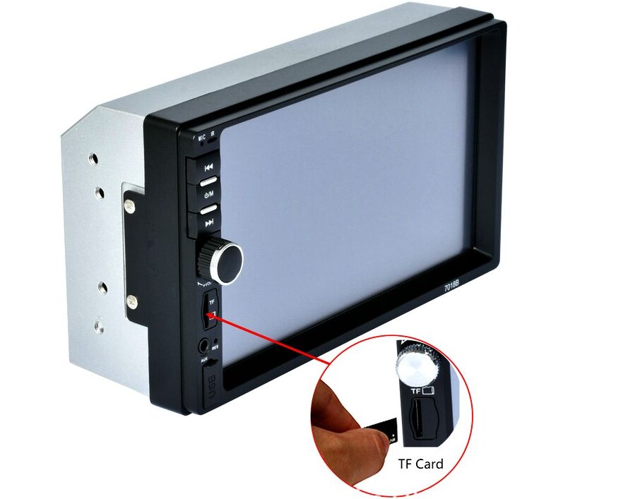 2Din automatic HD video player touch screen 7 inch multimedia player MP5 USB FM support Android car radio Bluetooth stereo