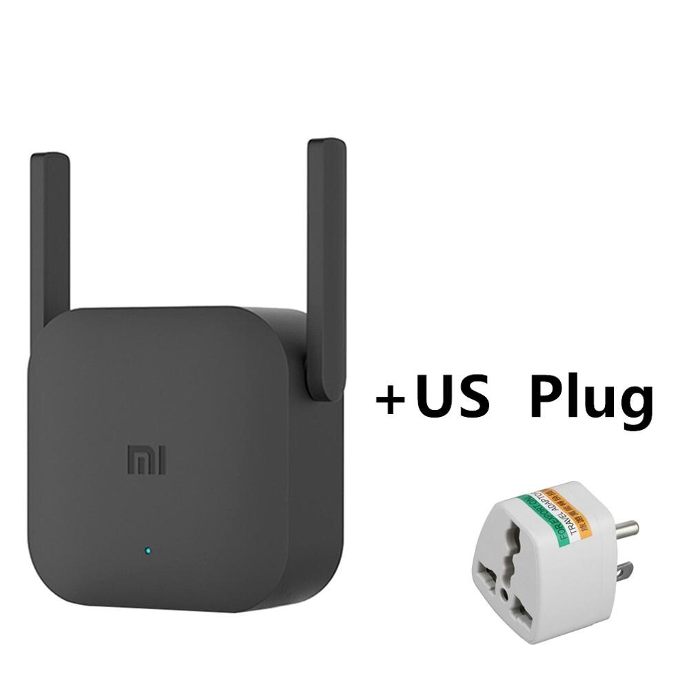 Xiaomi Wifi Amplifier Pro 300M Signal Enhanced Repeater Wireless Receiving Network Routing Expansion wifi Expander: add US adapter