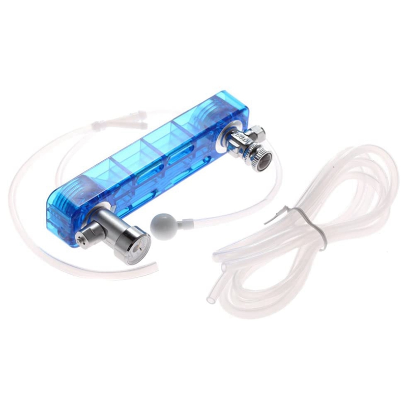 DIY CO2 Diffuser D501 Kit Planted Aquarium CO2 Diffuser Needle Valve Pressure Gauge Generator: Default Title