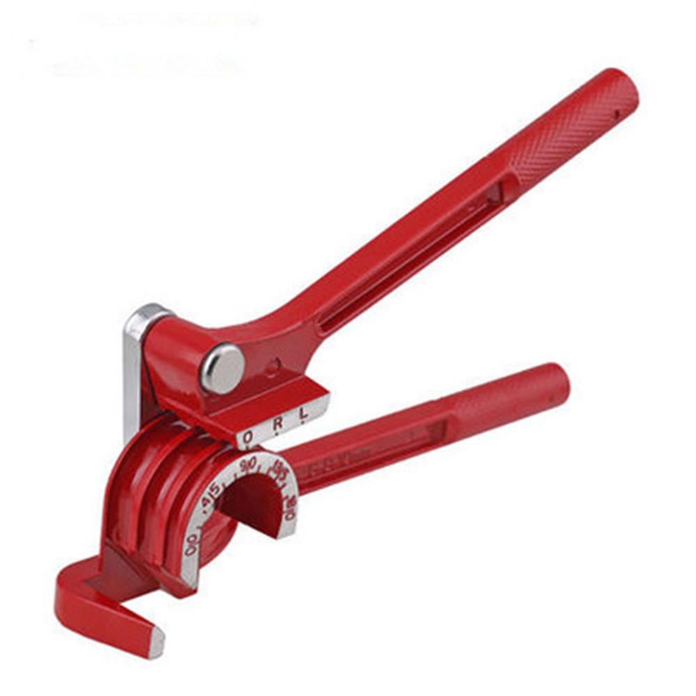 Dobladora Manual de tubos de 180 grados, dobladora de tubos, dobladora de línea de frenos de combustible de Metal y acero de aluminio de 6, 8 y 10MM @ 12
