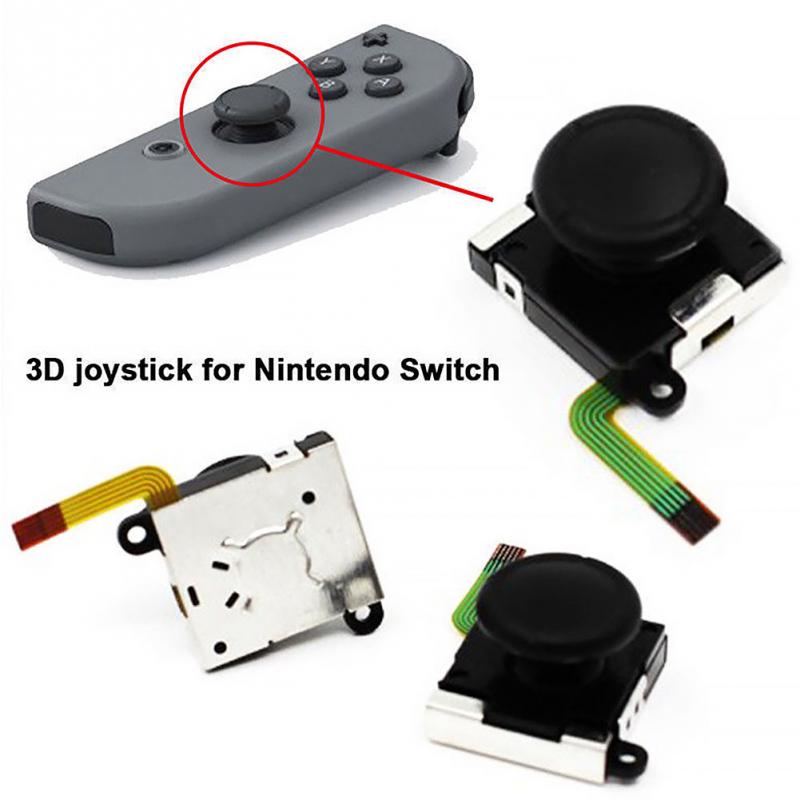 1Pcs Thumb Stick Rocker Vreugde-con Joystick Analoge Controller Reparatie 3D Voor Rechts of Links Vreugde-con nintendo Switch 3.3*2.2*1.5cm
