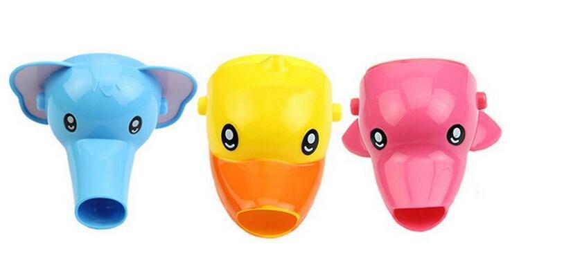 Cartoon Dier Kraan Extender Kraan Veiligheid Kinderen Wastafel Kinderen Hand Wassen: dolphin