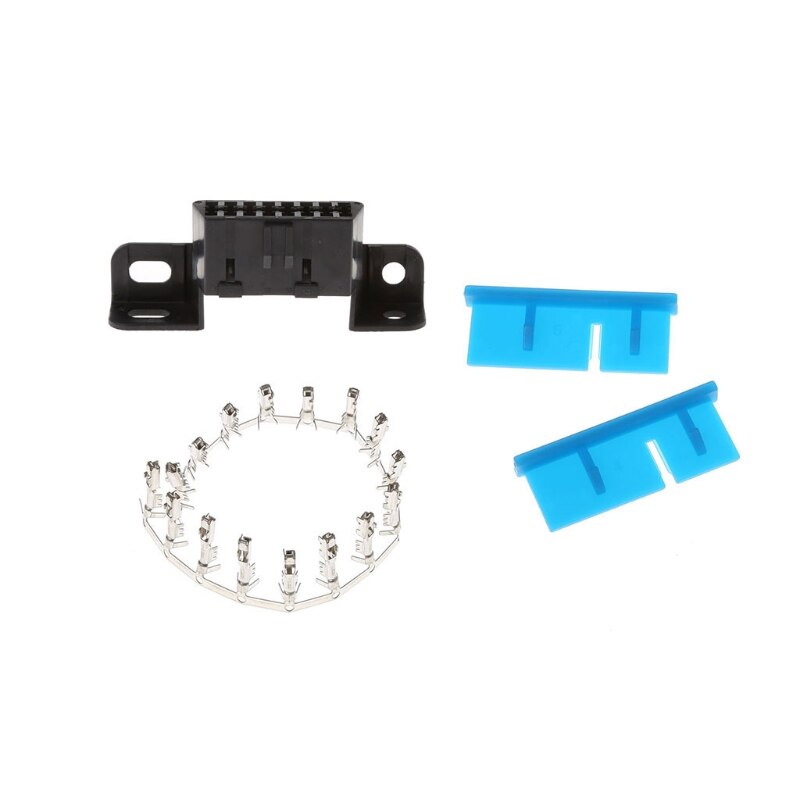 16 -benet hun ledningsstik stik obdii bil auto adapter obd 2 universel  q9qd