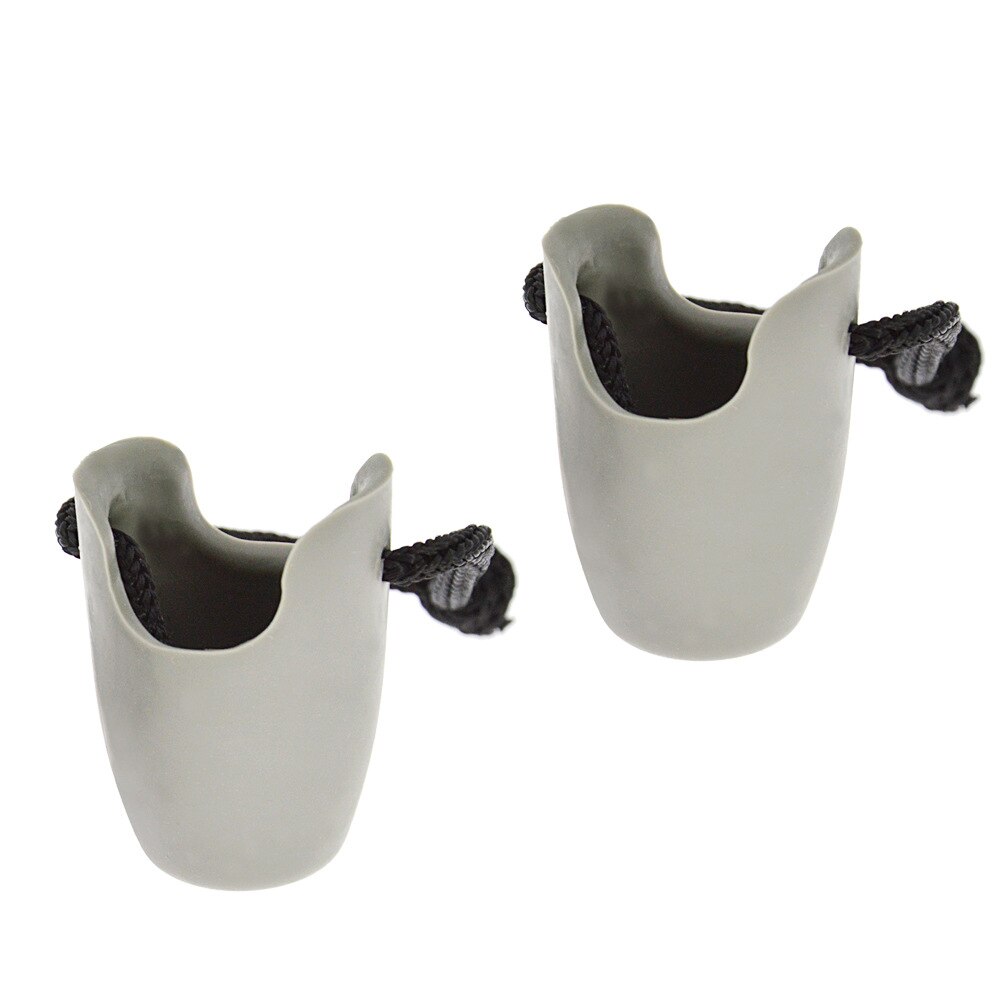 2Pcs Universal Kayak Scupper Plug Rubber U-shaped Kayak Canoe Drain Holes Stopper Bung with Lanyard: Default Title