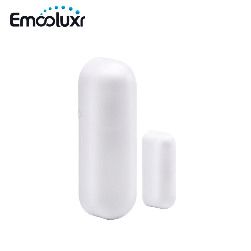 Wireless Door Window Guarding Detector Intelligent Magnetic Contact Sensor 433mhz Mini Door Sensors Detects Door Open/Close