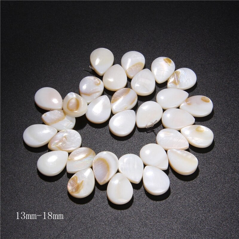 15.5" Natural White Mother Of Shell Irregular Shape Nice Cross Charm DIY Making Women Jewelry Earrings Pendant Pearls Necklace