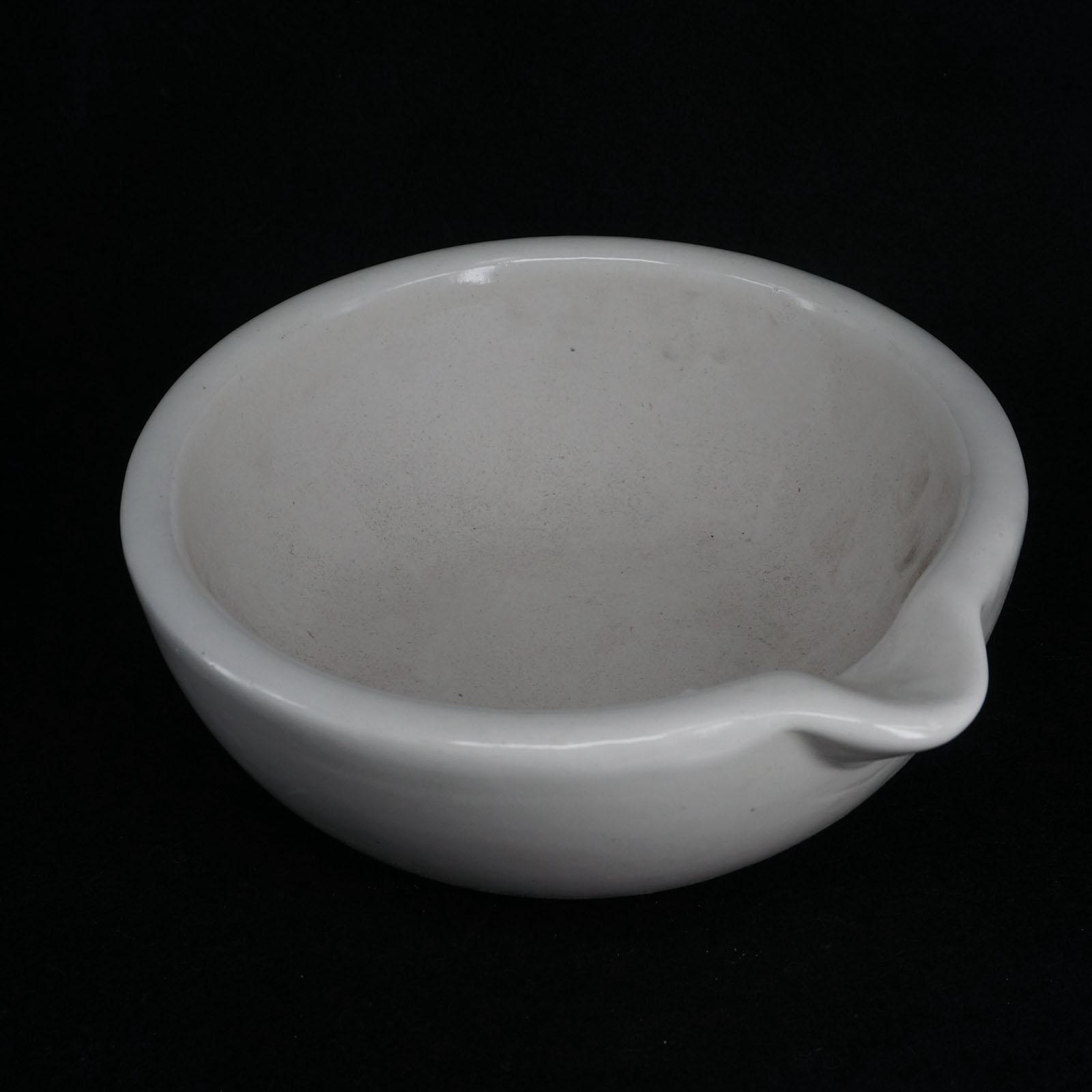 254mm Ceramic Porcelain Mortar And Pestle Mix Grind Bowl Set Herbs Kitchen