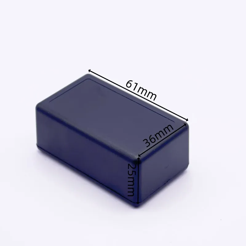 Custodia per strumenti alloggiamento fai-da-te da 70/100 mm Scatole per custodie impermeabili bianche nere Scatola per progetti elettronici: bianca