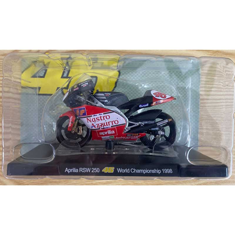 LEO 1:18 46 # Limited Collector Rossi Motorcycle Model Series Apulia Yamaha Honda Motorcycle Toys Best Birthday: 29