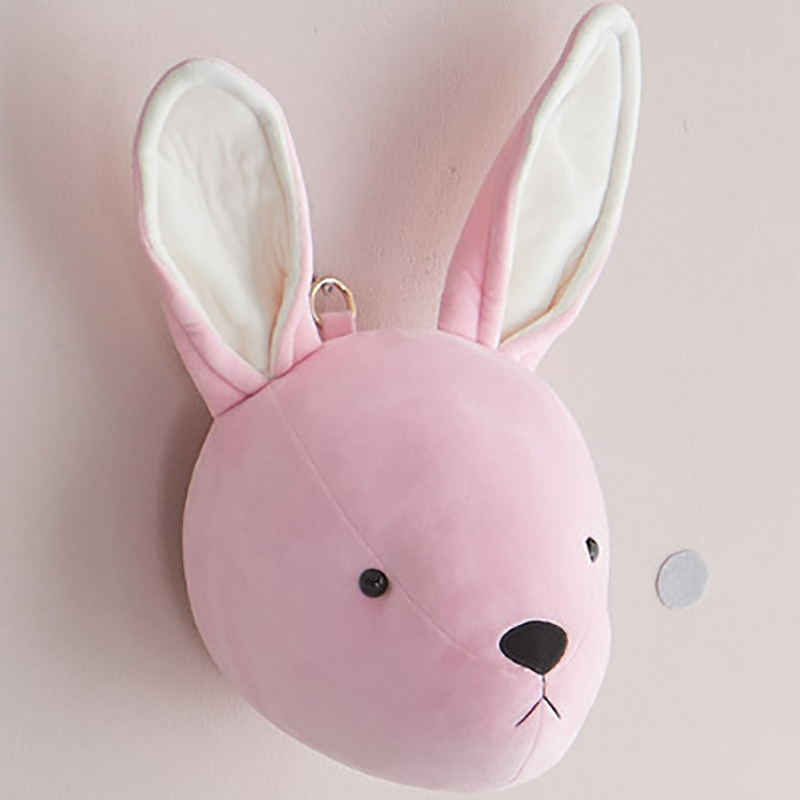 3D Animal Head Wall Mount Children Kids Room Wall Hanging Decoration Birthday Christmas JPDZS1100