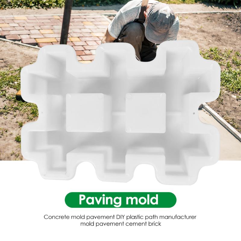 Molde de Camino de piedras para jardín, pavimentación de bloques de cemento, molde de hormigón, bricolaje, molde para construir pavimentos, Camino de piedras de jardín, moldes de hormigón