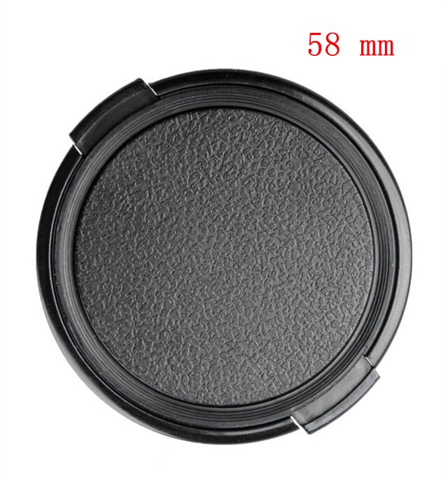 37 39 43 46 49 52 55 58 62 67 72 77 82 86 95 105mm Camera Lens Cap Protection Cover Lens Front Cap For Canon Nikon DSLR Lens: 58mm