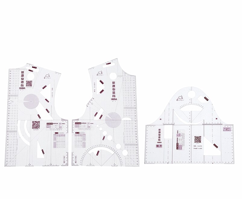 1:1 1:5 liniaal tekening tempel kledingstuk prototype linialen school student onderwijs