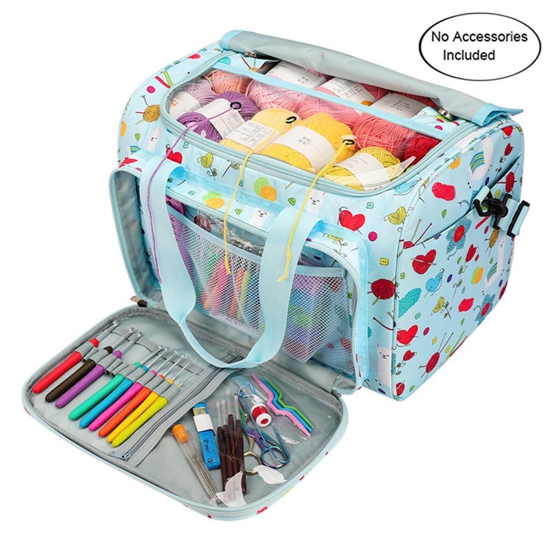 Yarn Storage Bag Crochet Yarn Storage Bag Knitting Yarn Storage Bag Crochet Needle Sewing Supplies Household