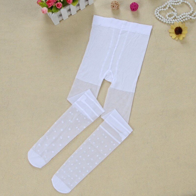 baby girls Ultra-thin Summer tights cute butterfly princess pantyhose infant girls little dot embroidery kids child dance tight