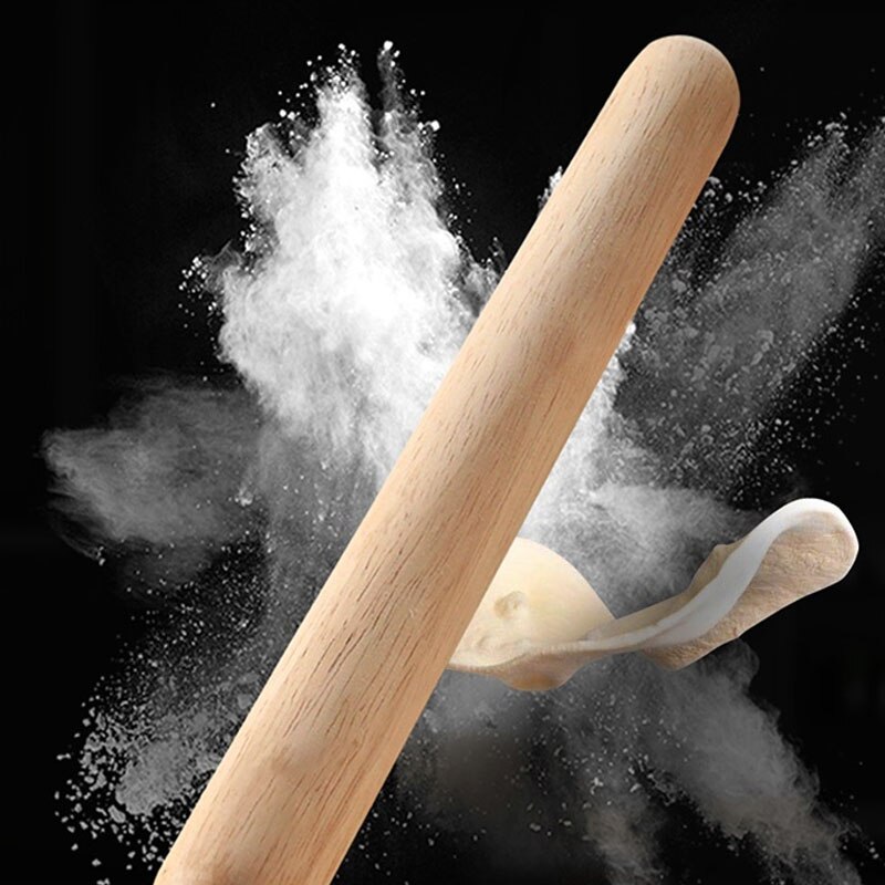 1pc märken träkavel för bakning köksredskap tillbehör tillbehör dumpling nudlar kaka paj verktyg