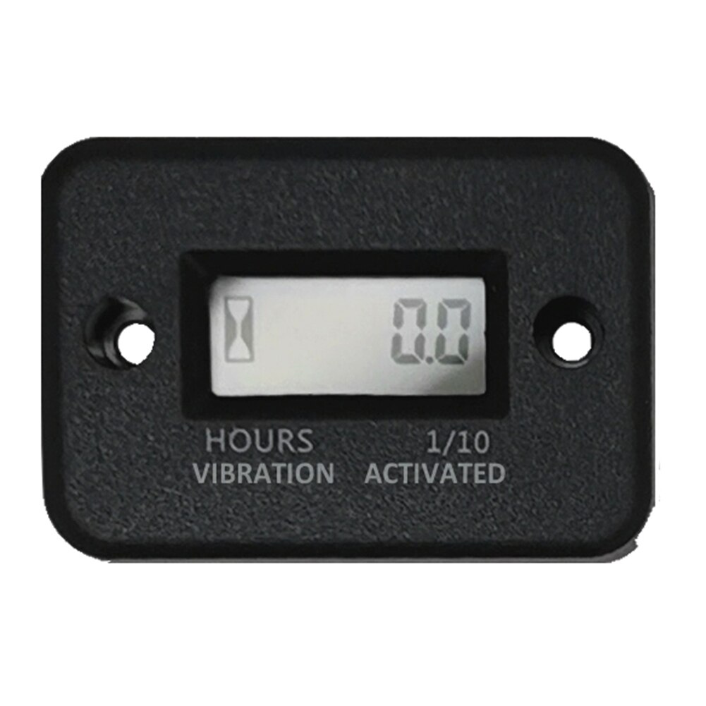 Engine Hour Meter DJ-103 Waterproof Wireless w/ LCD Display Vibration Activation for Outdoor Personal Boat Parts Decoration