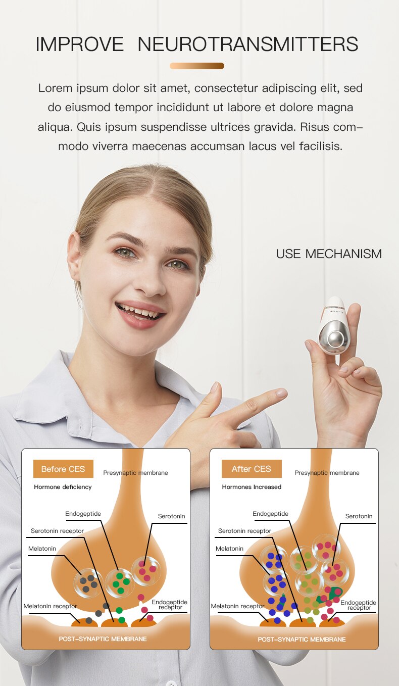 Microcurrent Sleep Holding Sleep Aid Instrument Pressure Relief Sleep USB Charging For Sweet Sleeping