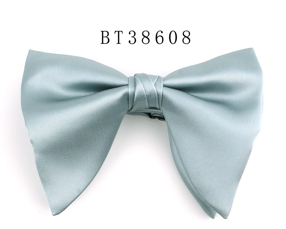 La boda de pajarita de Color para los hombres y las mujeres mariposa damas arco nudo de corbata de lazo de satén corbatas padrinos: BT38608