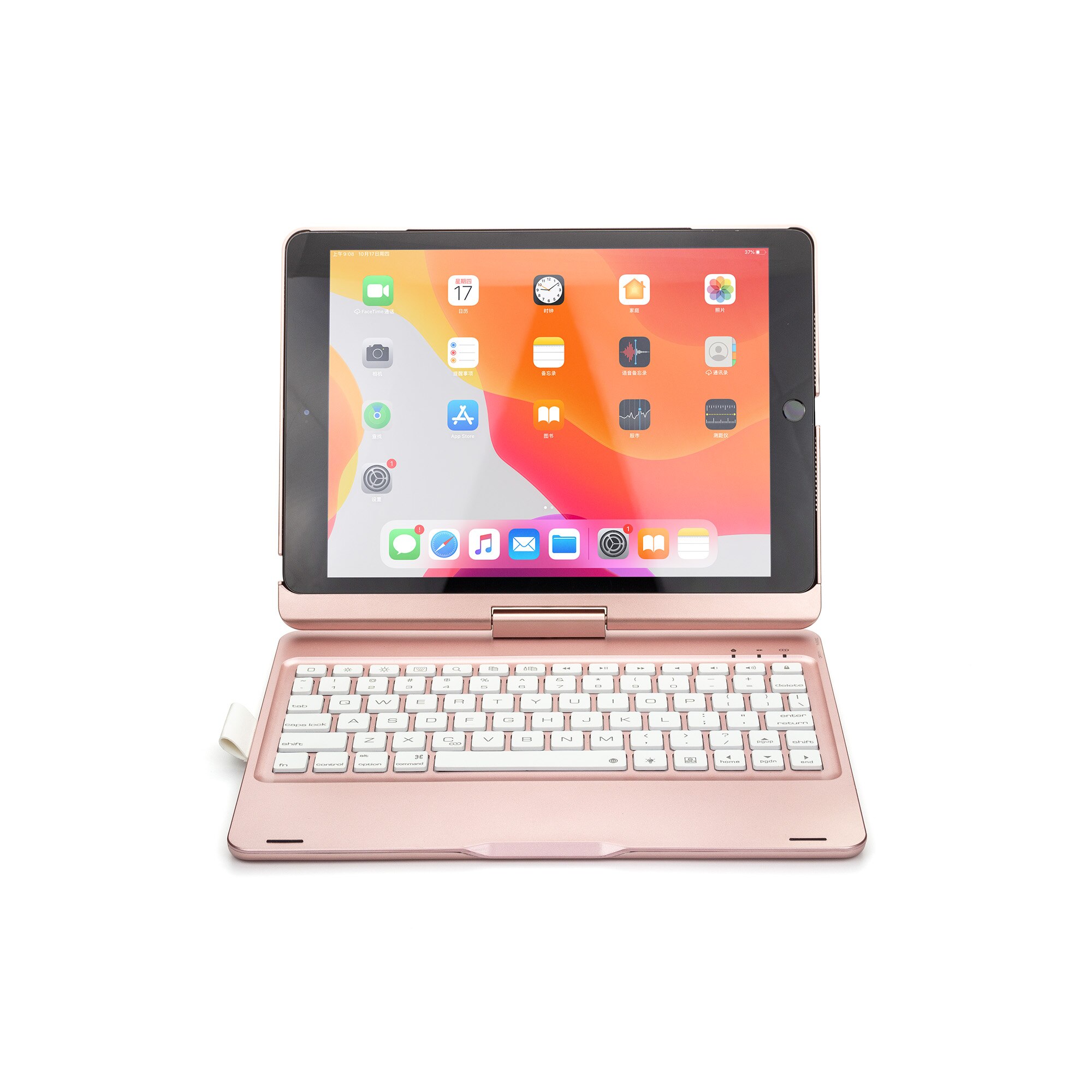 Draadloze Bluetooth Toetsenbord Cover Voor Ipad Pro11&#39;&#39; Ipad Pro11&#39;&#39; Ultra Dunne Licht-Emitting 360 Draaien Ultra Dunne Toetsenbord case