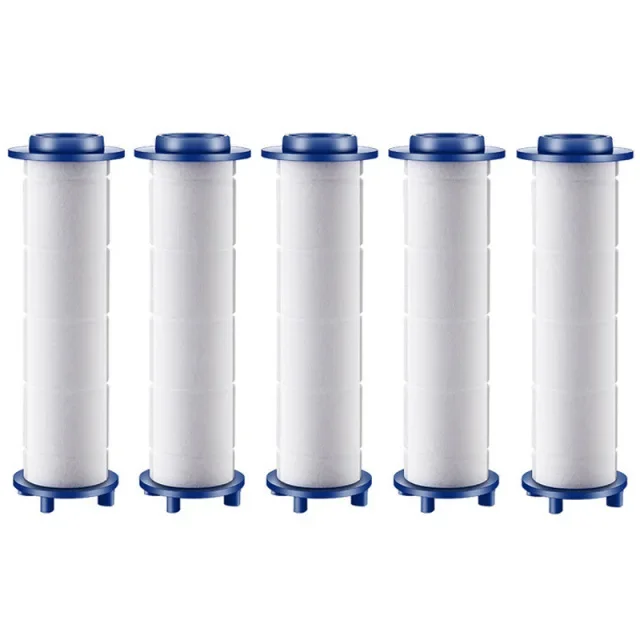 Shower Head Water Saving High Preassure Turbo Propeller Flow Showerhead with Fan Built-in Filter Rainfall Bathroom Accessor: Gold