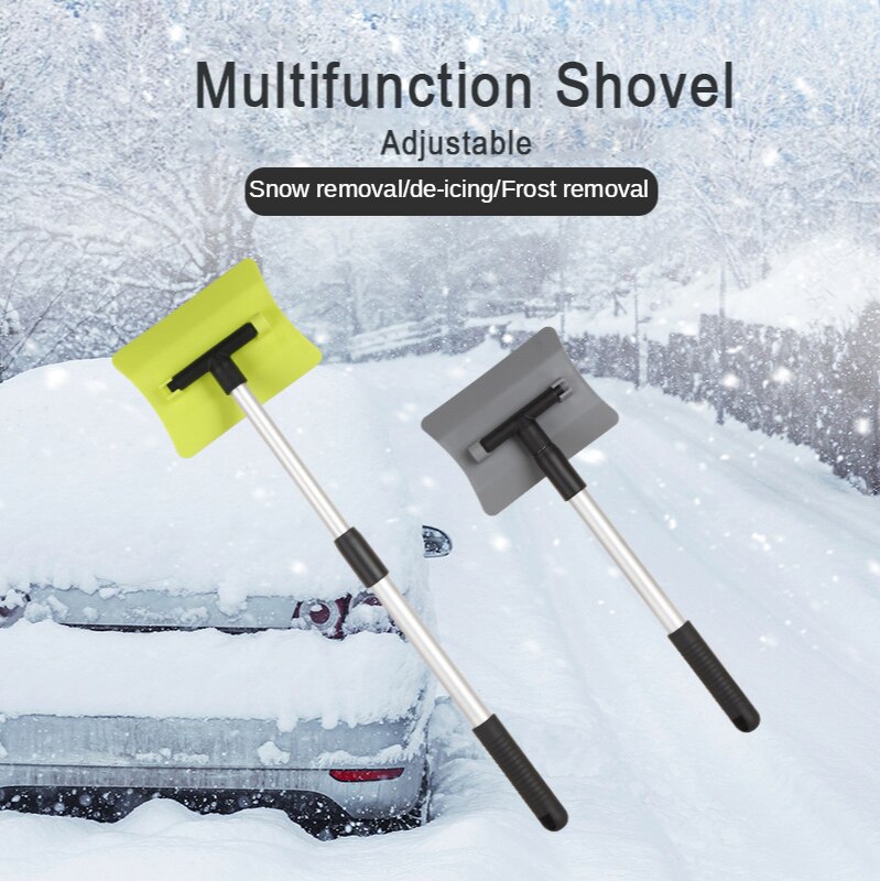 Ice Scraper Snow Removal Car Windshield Window Snow Cleaning Scraping Tool TPU Auto Ice Breaker Snow Shovel