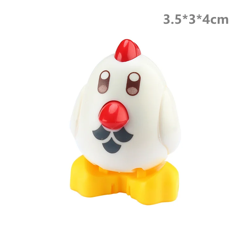 Big Building Blocks Zoo Animal Figure Accessories Frog Snail Dog Comptatible Large Bricks Children Kids Assembly Toys Party: orange