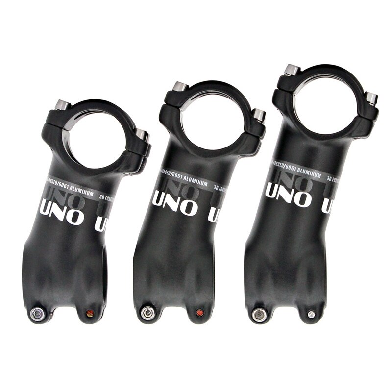 UNO Bike attacco manubrio bicicletta 1-1/2 "1/4mm Riser manubrio per BMX MTB Road Bike 7/ 17/ 35 gradi da 60mm a 31.8mm lega di alluminio