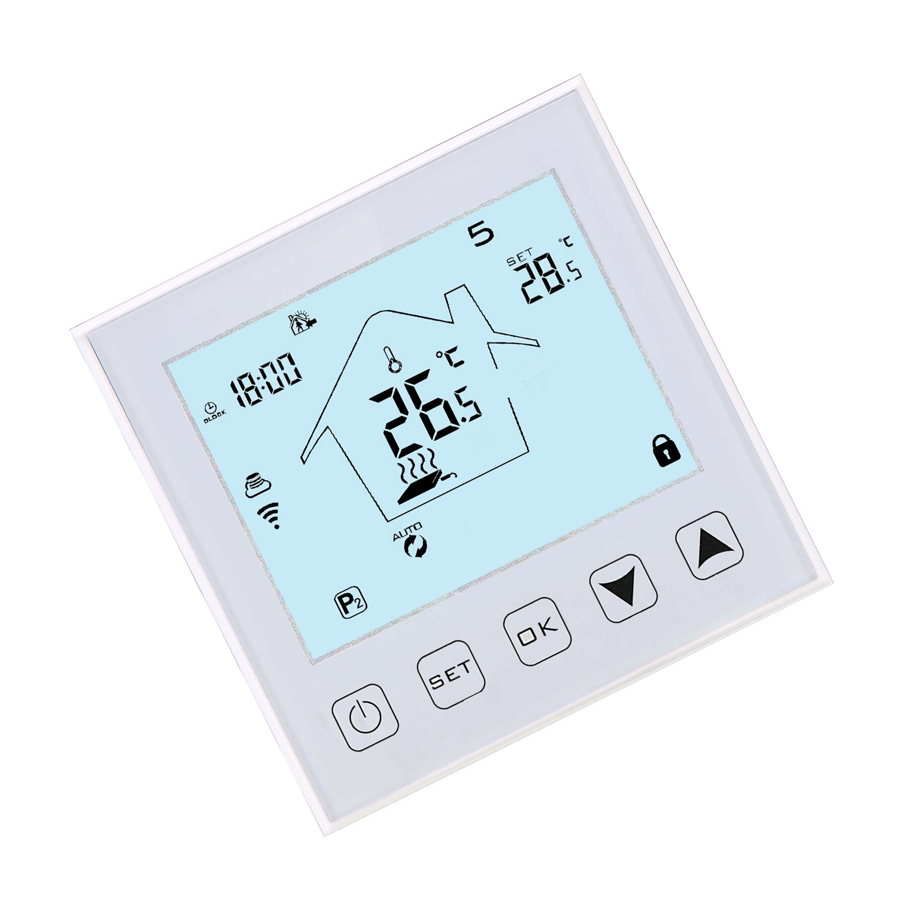 touch screen digital electric thermostat wifi for room floor heating temperature control