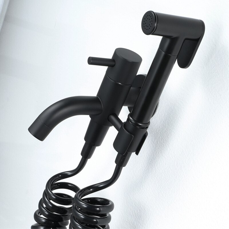 Handsproeierset toiletset bidetkraan badkamer douchekop zelfreinigende handgieter