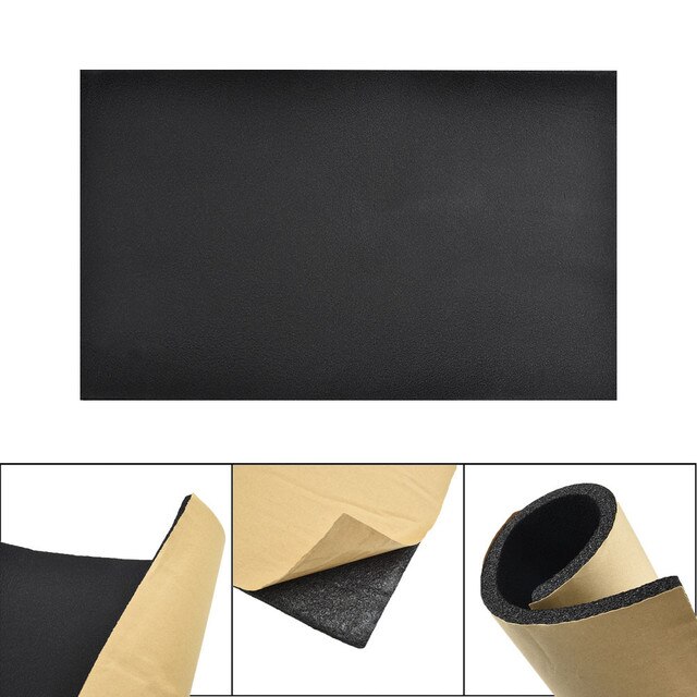 Car Firewall Heat Sound Deadener Insulation Mat Noise Sound Insulation Cotton Acoustic Dampening Foam Proofing Pad 50*200CM: 50X30X0.6cm