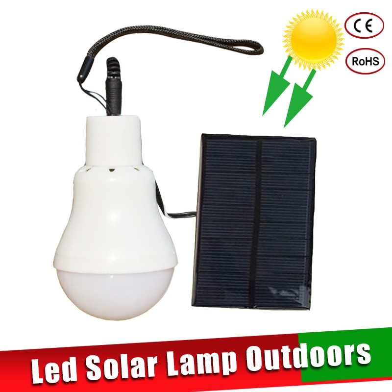 Led Solar Lamp Solar Light Luz Solar Led Para Buitenkant 15W LED Gloeilamp Voor Buiten Camping Licht Tuin vissen Solar Lamp