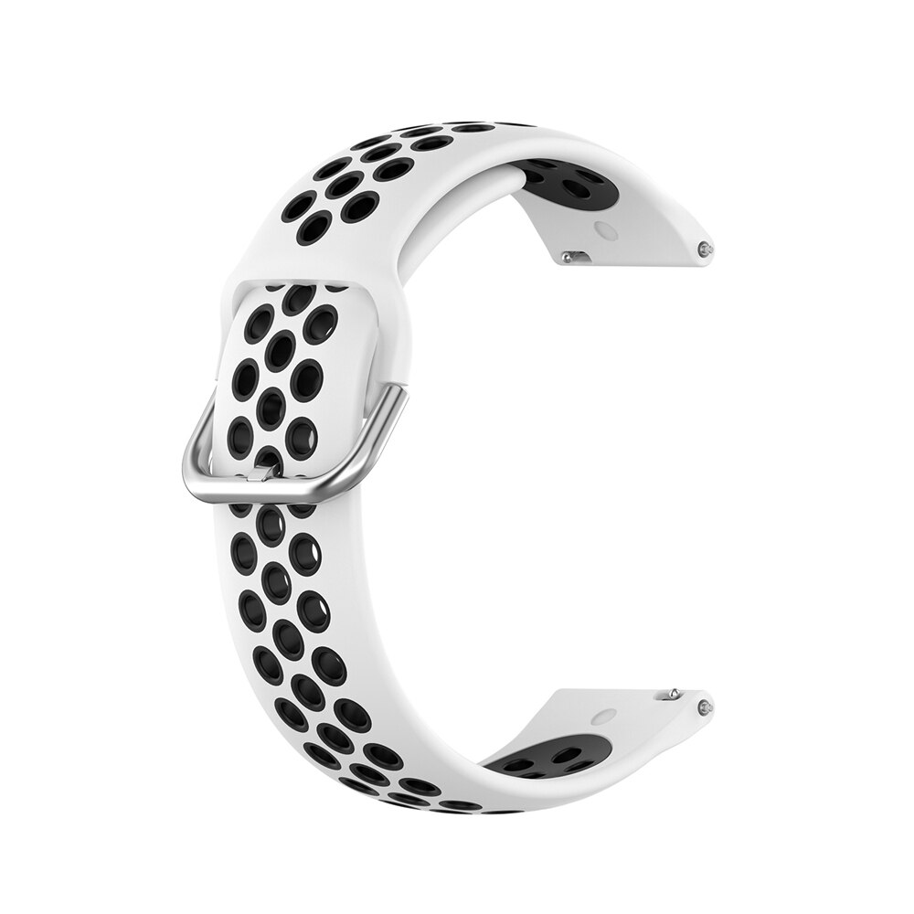 Accessoires Band Voor Fitbit Versa 2 Zachte Siliconen Ademend Horloge Band Voor Fitbit Versa Vervanging Band Voor Fitbit Versa 2: White Black