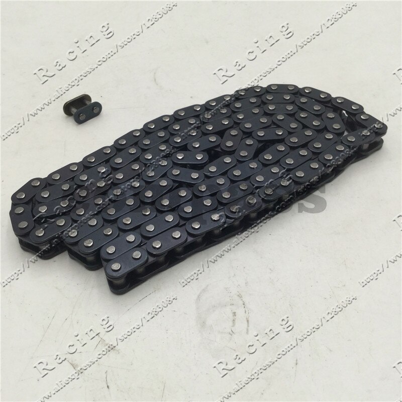 T8F chain with Spare Master Link For Mini Dirt BIKE Quad ATV 47cc 49cc Minimoto Pocket Bikes 136 links