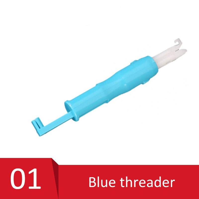 aguja para manualidades, enhebradora manual, máquina de coser, dispositivo de hilo automático para ancianos, ama de casa, herramienta de acolchado, accesorios de costura para el hogar: 01