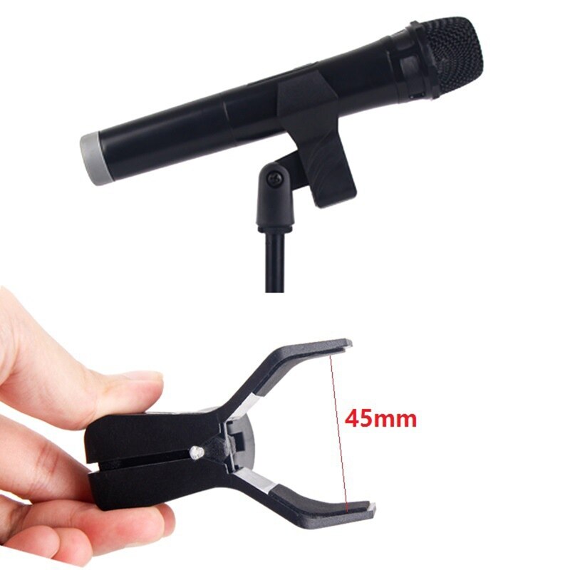 Soporte Universal para micrófono, Clip resistente a la rotura, accesorios para micrófono con cable/inalámbrico