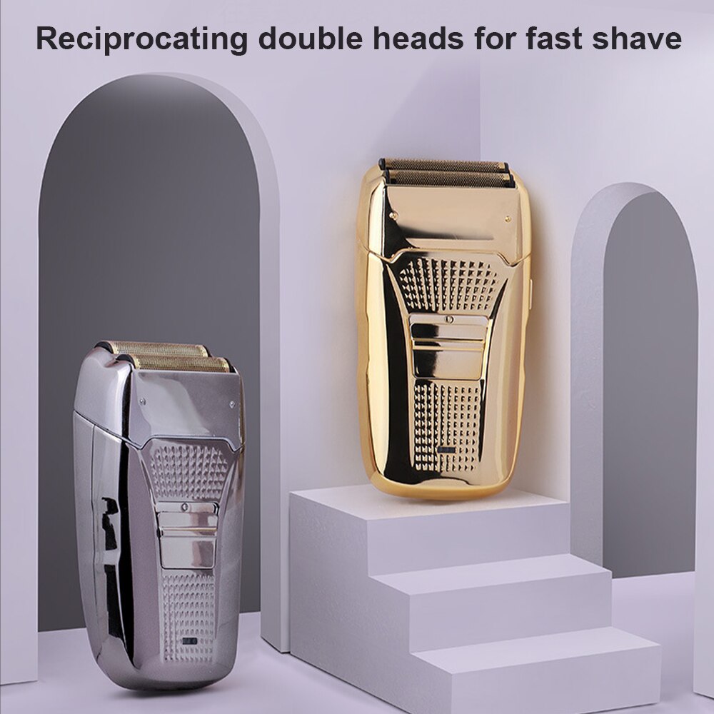 Tondeuse à cheveux professionnelle + rasoir électrique rasoir sans fil tondeuse à barbe Rechargeable finition coupe de cheveux Machine tondeuse directe