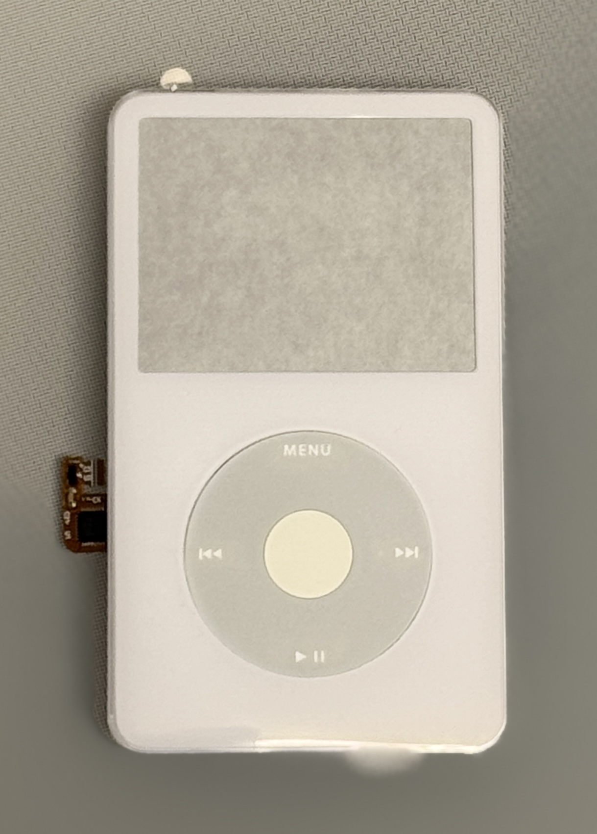 Click Wheel Flex Apple iPod Classic/vidéo 5e 5,5e génération 30 Go 60 Go 80 Go Clé tactile A1136: Bleu