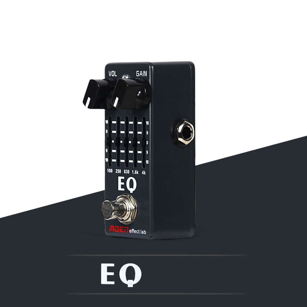 MOEN Guitar Effect Pedal EQ Equalizer Can Be Used to Change the Tone of The Guitar