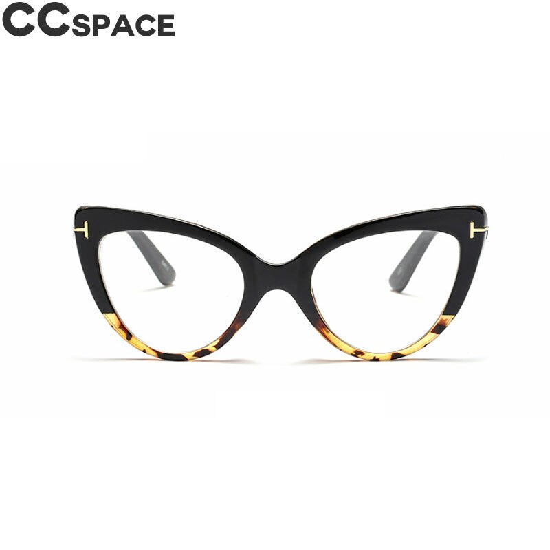 45131 kvinder kat øje briller stel computer briller trending styles optisk: C9 leopard klar