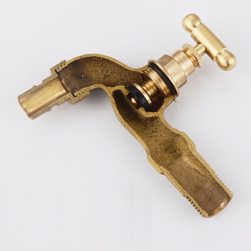 Antifreeze with lock Outdoor washing machine faucet car wash Bibcocks bathroom washing machine Tap Mop pool faucet