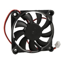 YOC PC de escritorio caso DC 12V 0.16A 60mm 2 pines ventilador de refrigeración