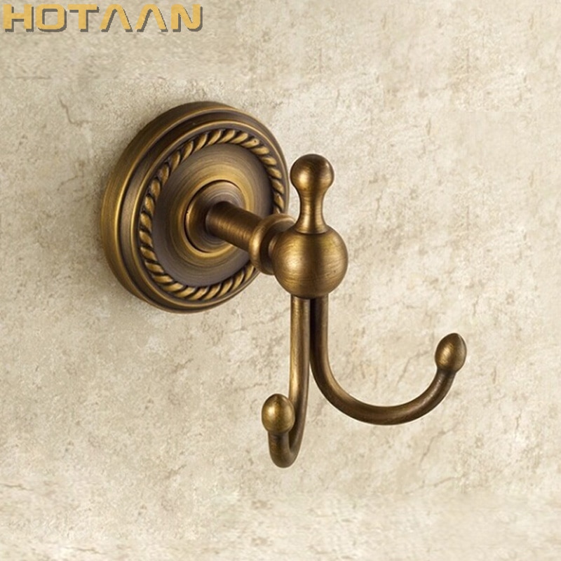 Handdoek Bar voor Badkamer Antiek Brons Messing, Roestvrije Wandmontage Handdoekenrek Hanger Badkamer Hardware Accessoires Handdoek houder, Porselein Ontwerp