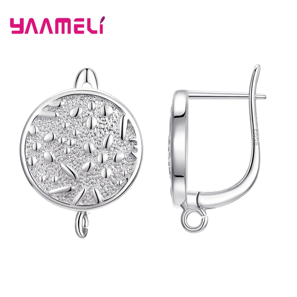 S925 plata esterlina hallazgos pendientes Leverback Earwire accesorios componentes accesorios suministros hechos a mano: Bronce antiguo plateado
