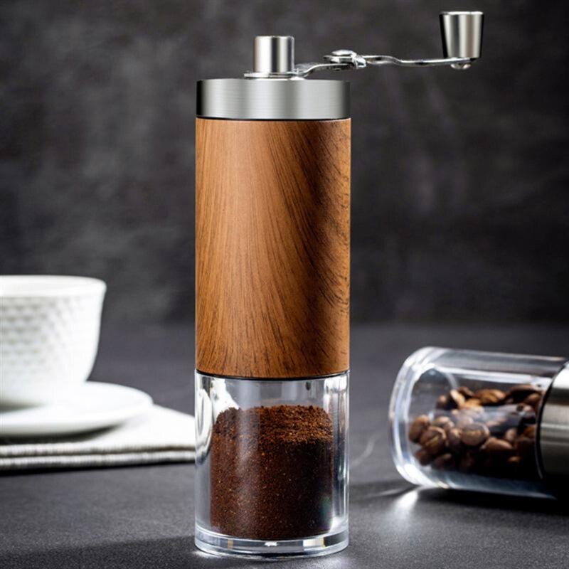 Manual Coffee Bean Hand Grinder Coffee Beans Grinding Machine Grain Mill Handmade Kitchen Tool Home Grinders Coffee Accessories